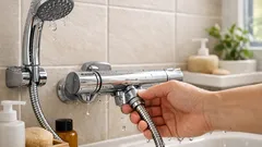 シャワーの水漏れはどこを見る？ 残留水との違いと原因の見分け方