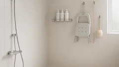 浴室の床置きをやめるだけで掃除がラクに 浮かせる収納の始め方