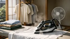 暑い日のアイロンがけを時短するコツ 洗濯表示と順番でラクに仕上げる方法