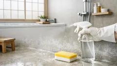 浴室の白い汚れが落ちない原因はこれ 石けんカスの見分け方と正しい掃除法