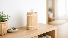 セリア材料だけで作る消臭芳香剤カバーDIY 玄関やトイレの生活感をおしゃれに隠す方法