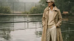 ラコステ2026年秋冬は雨が主役 レインウェアとトレンチコートの新しい正解