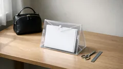 余ったクリアファイルでA4書類をきれいに持ち歩く方法 小さめバッグでも折れにくい