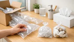 通販の緩衝材は捨てないで ミニごみ袋に再利用する簡単アイデア