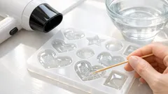 エンボスヒーターの代用はある？レジンの気泡を手軽に取る方法を解説