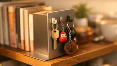 ブックエンドで収納が増える？狭い家の棚に「壁」を作る省スペース術