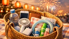 花火大会の持ち物14選 あると安心な必需品と暑さ・雨対策をまとめてチェック