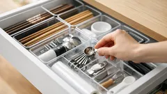 キッチン引き出し収納は「ケースで仕切る」が正解、散らかりにくい定位置づくりのコツ